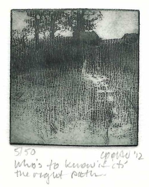 Christine Porter - Who's to know if it's the right path