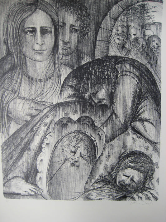 Arthur Boyd -  Pushkin's Fairytales Series II AP