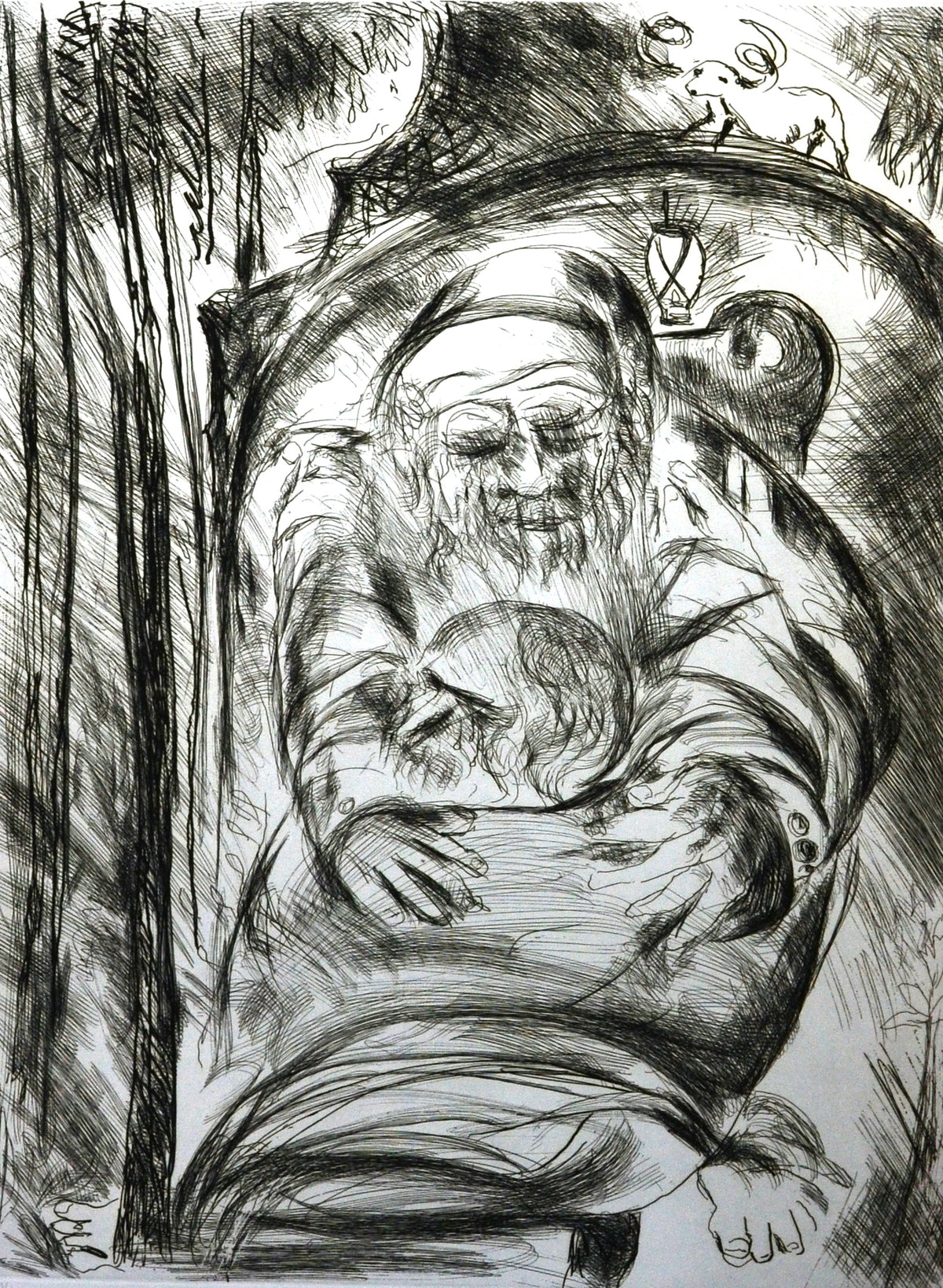 Arthur Boyd - He was Lost and Is Found - Prodigal Son Series 33/45