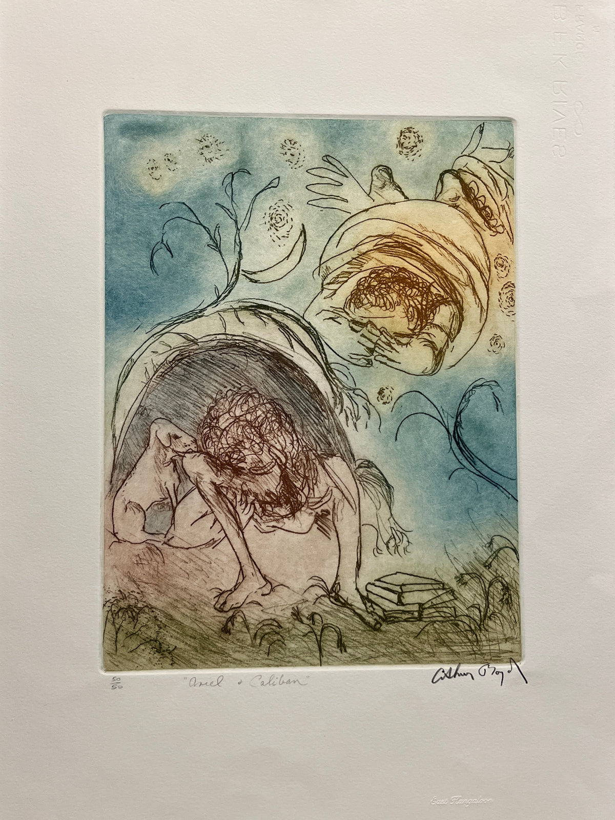 Arthur Boyd - Aerial & Caliban 50/50