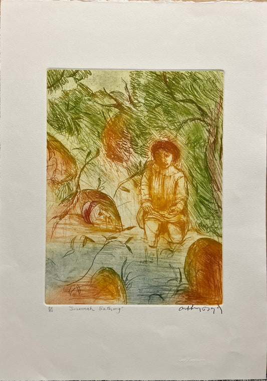 Arthur Boyd - Sussanah Bathing 50/50