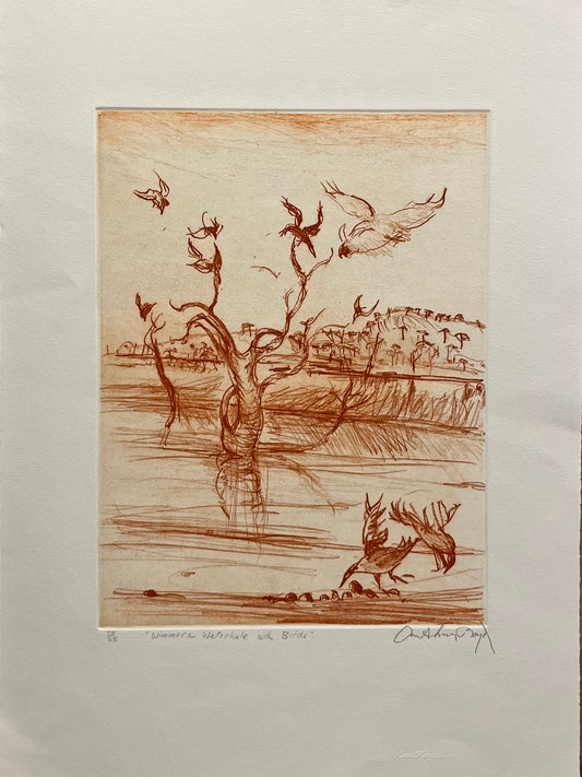 Arthur Boyd - Wimmera Waterhole with Birds 25/25