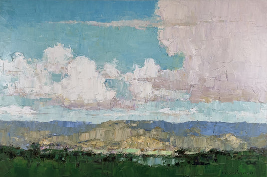 Minhan Cho - Clouds and Shadows, Ocean View