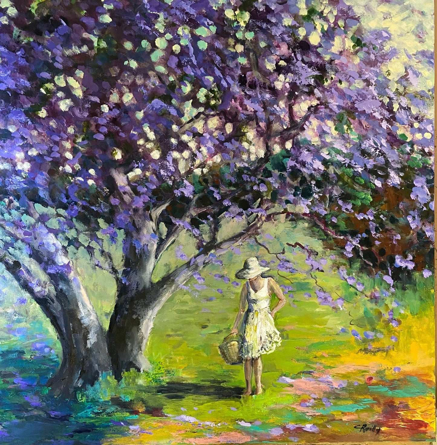 Christine Reilly - Jacaranda Study