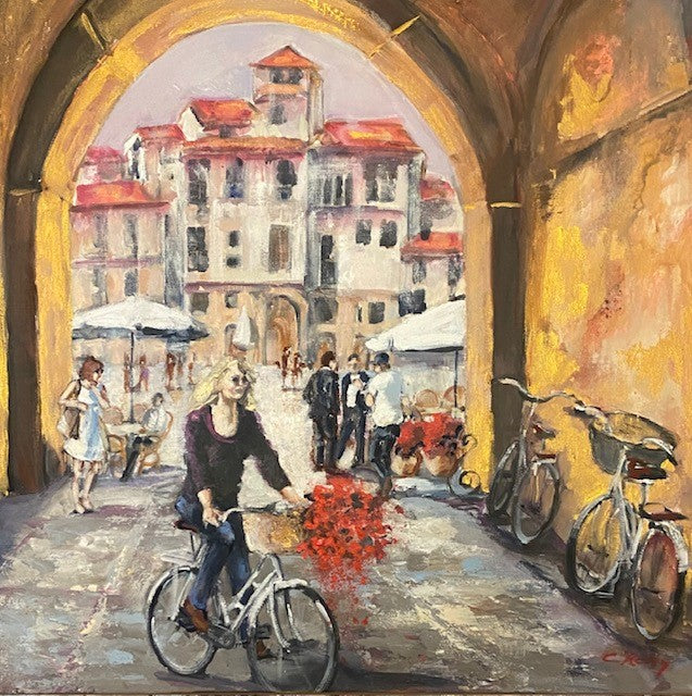 Christine Reilly - Walled Town of Lucca, Italy