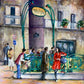 Christine Reilly - Red Coat, Paris Metro