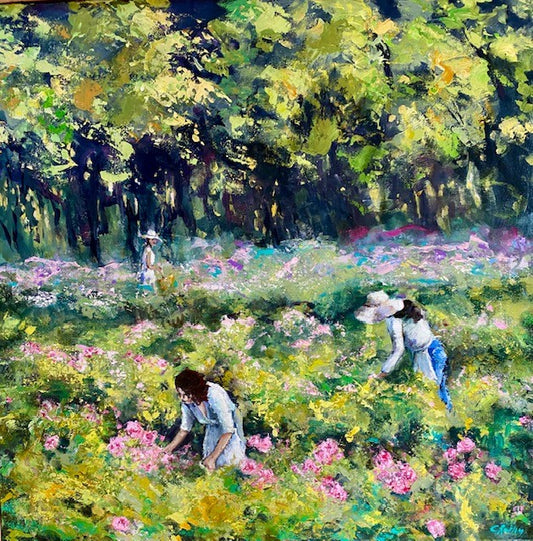 Christine Reilly - Rose Pickers of Provence