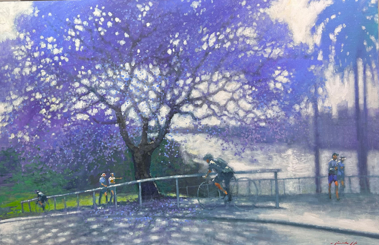 David Hinchliffe - Jacaranda Time in Brisbane