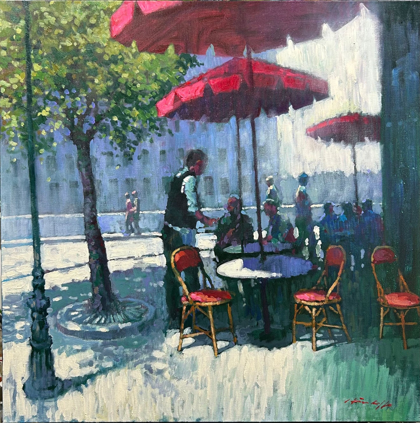 David Hinchliffe - Lunch on Isle St Louis