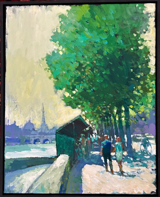 David Hinchliffe - On the Banks of the Seine