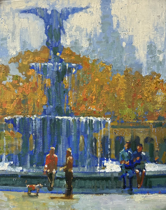 David Hinchliffe - Meet you at the Fountain, Central Park NY