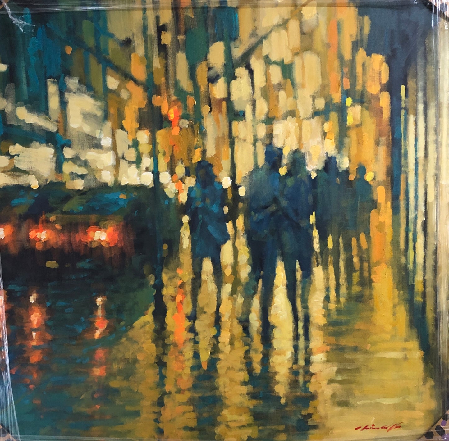 David Hinchliffe - Evening Walkers