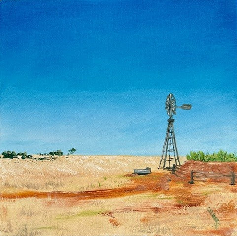 Elizabeth Corfe - Mill on the turkey nest