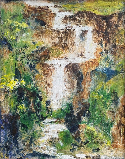 Elizabeth Corfe - Rocky Waterfall