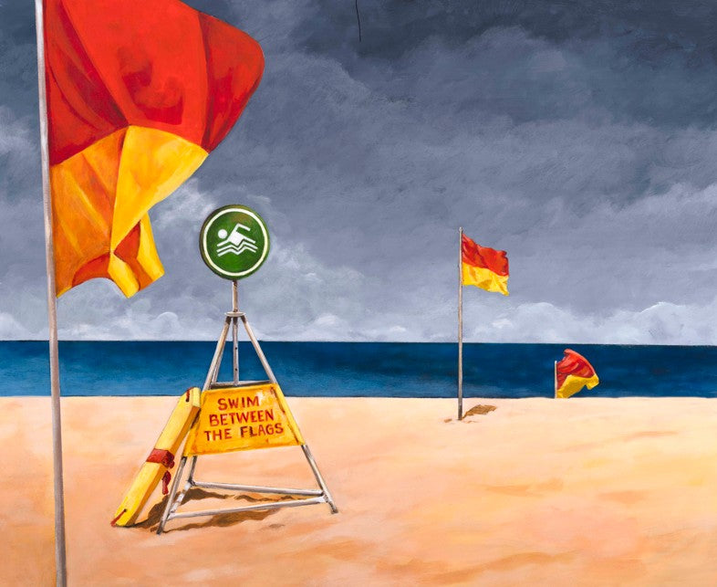 Glenda Borchard - Between the Flags