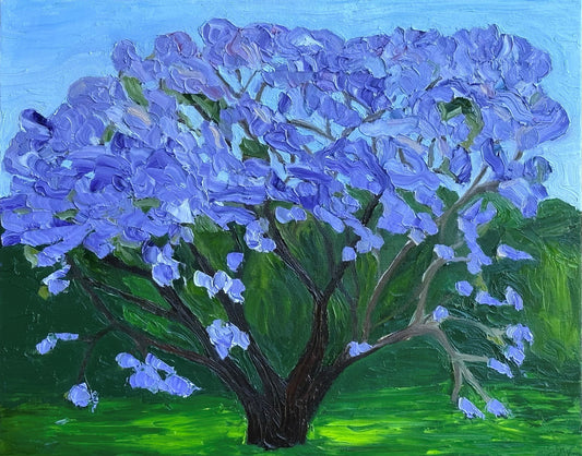 Geraldine Mackenzie - Purple Rain in Kenmore