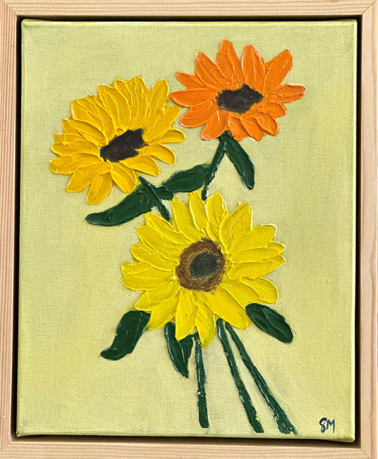 Geraldine Mackenzie - Vincent's Sunflowers 2