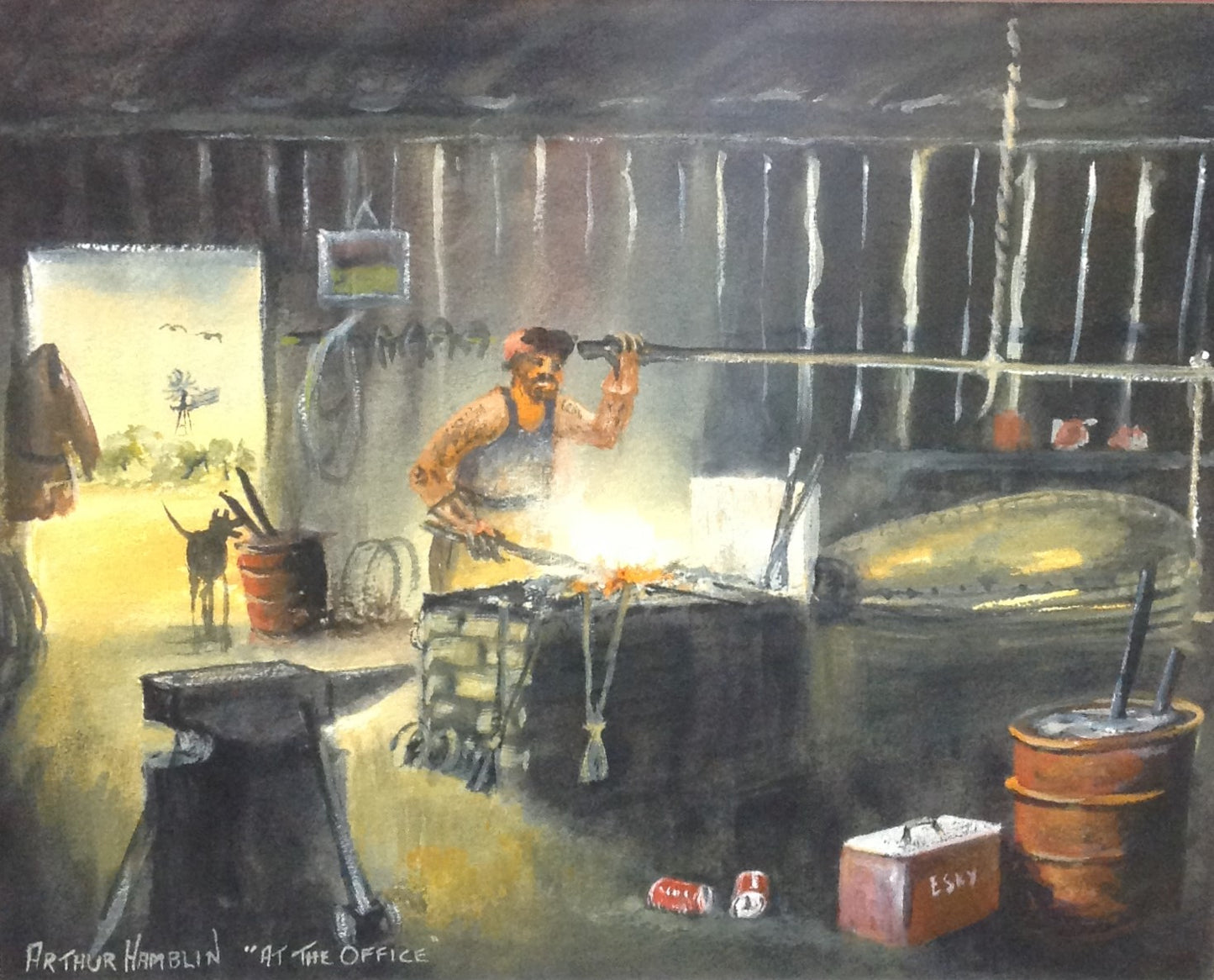 Arthur Hamblin - At The Office