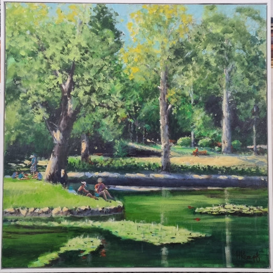 Heather Kempf - Picnic at Mt Coot-tha Lake