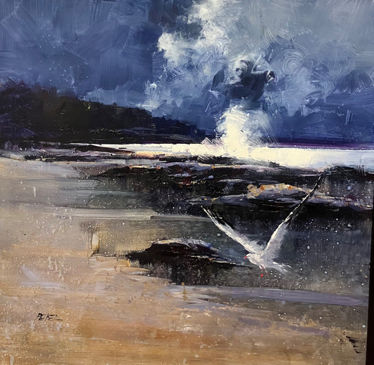 Herman Pekel - The Lone Gull