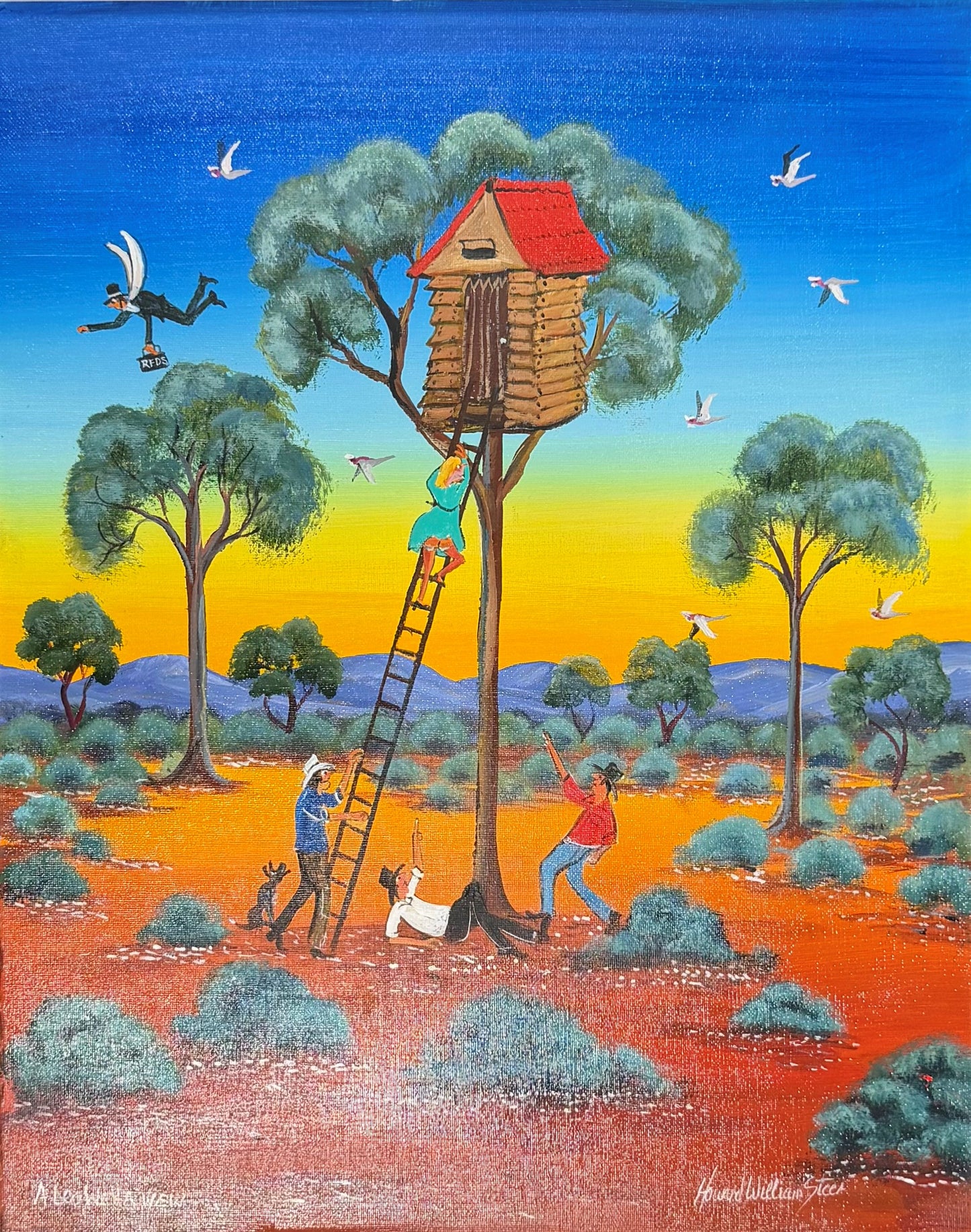 Howard William Steer - Loo with View