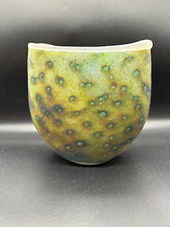 Gordon Studio Glassblowers - Eucalyptus Small Flat Vase