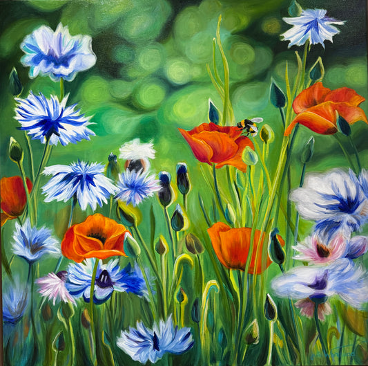 Julie Whitehead - Corn Flowers 2