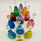 Gordon Studio Glassblowers - Teardrop Bottle - Blue