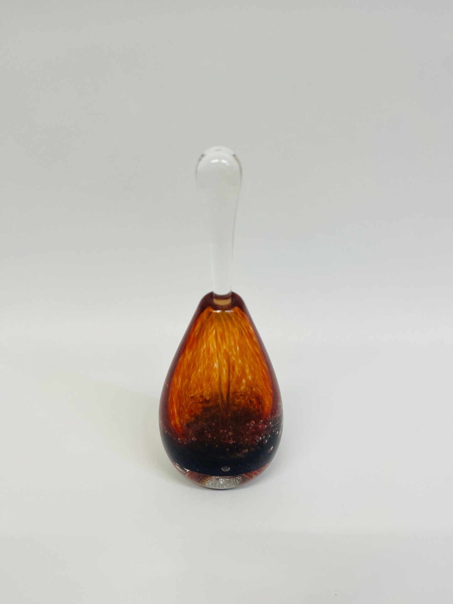 Gordon Studio Glassblowers - Teardrop Bottle - Red