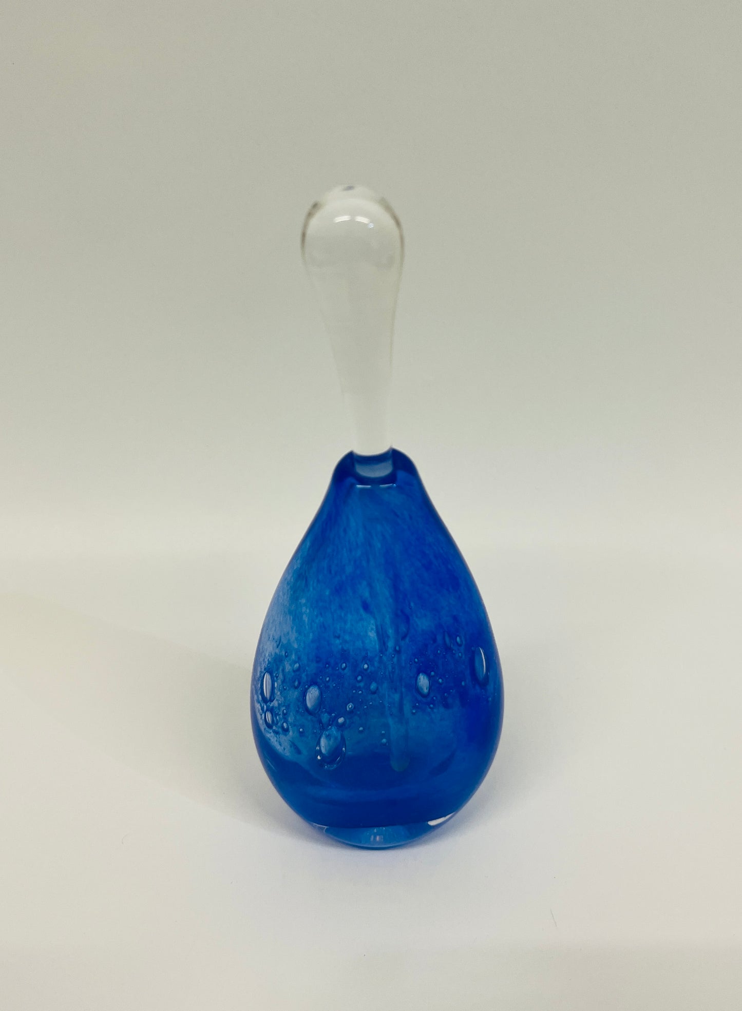 Gordon Studio Glassblowers - Teardrop Bottle - Blue