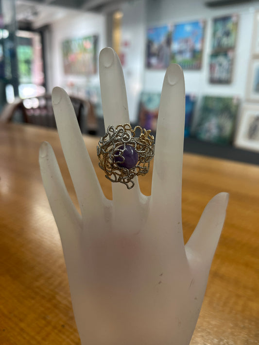 ZOHAR - Amethyst Ring