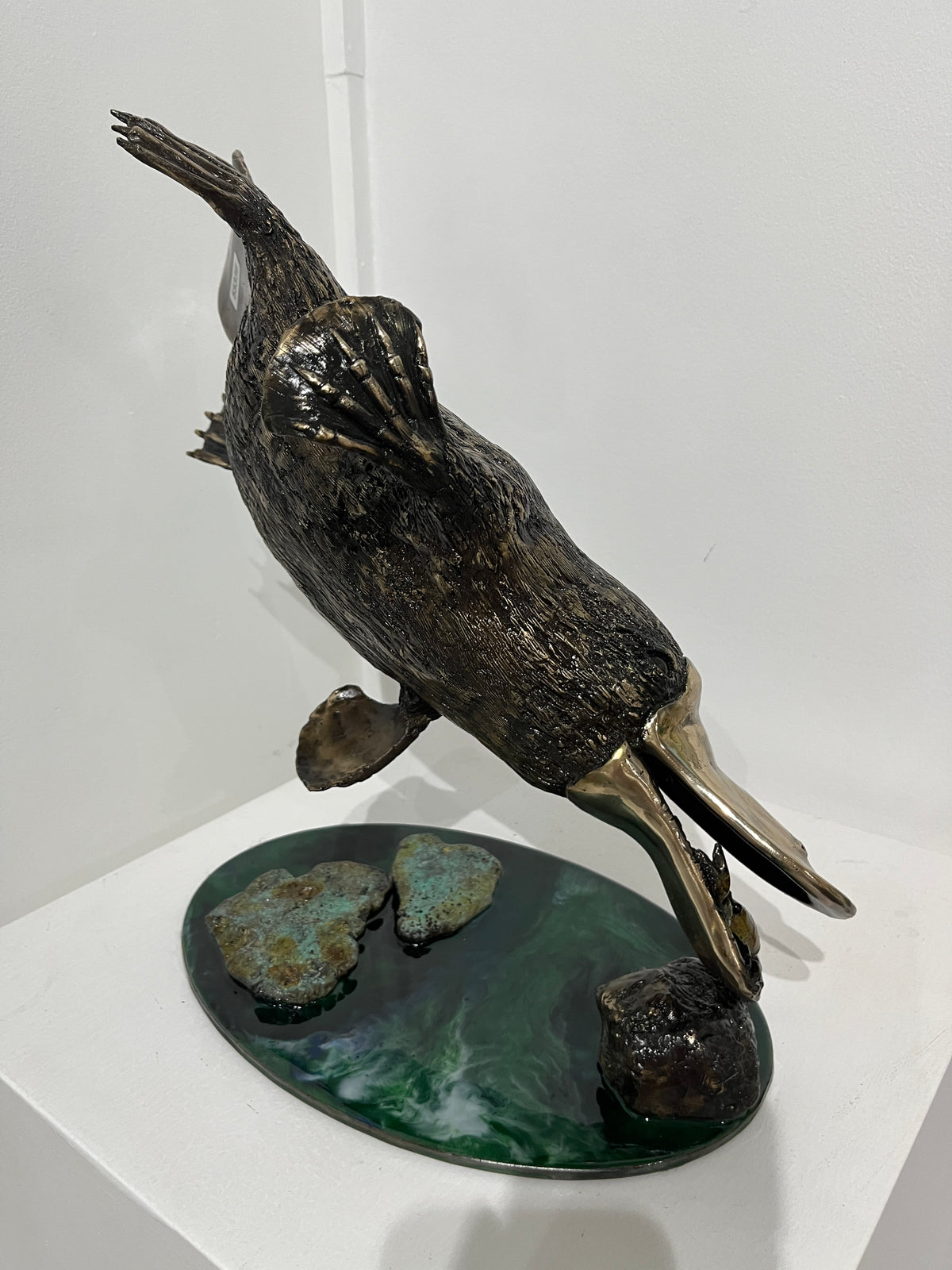Dean Rusling - Large Playpus Eating Cray (Lunch Time) 4/27
