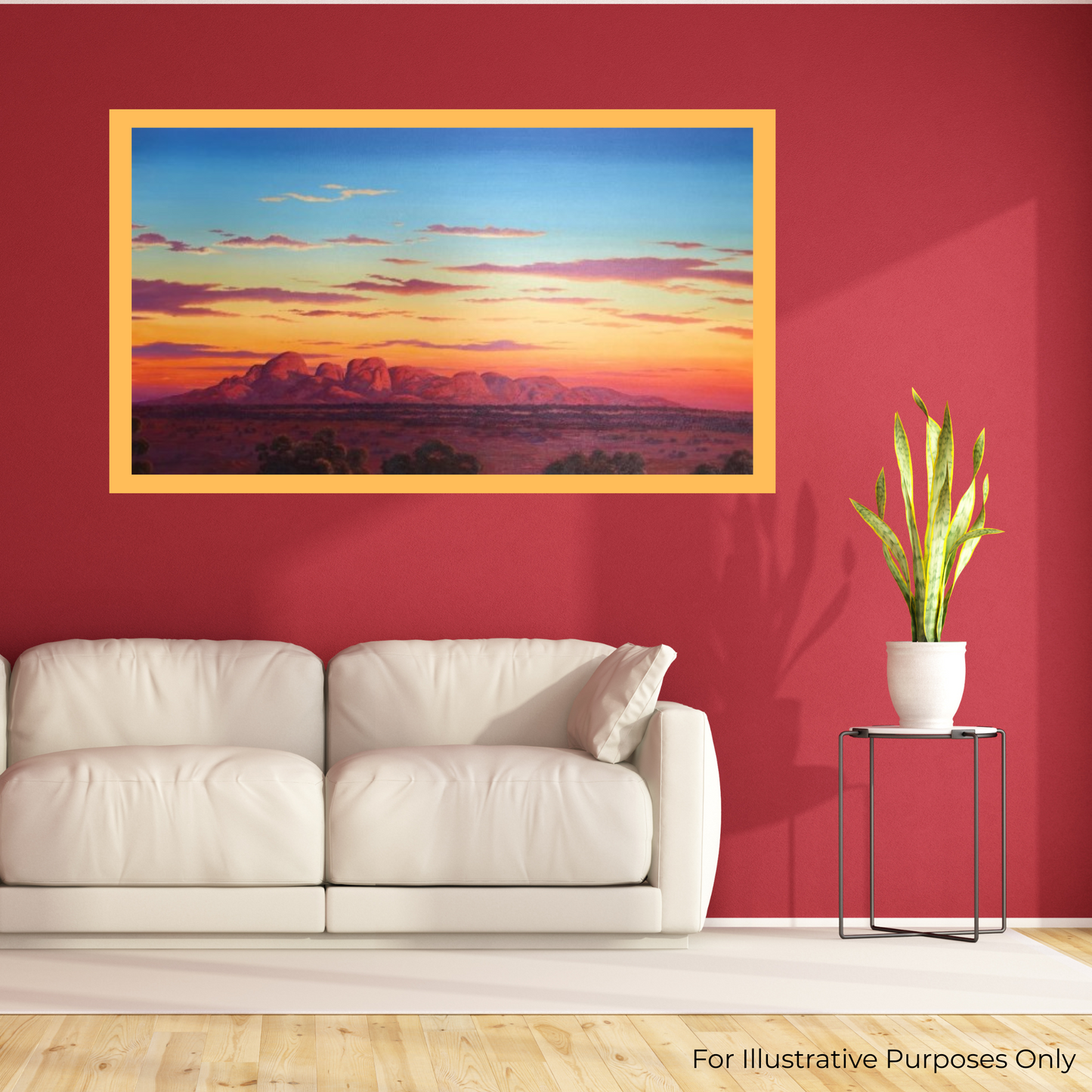 Richard Kulma - Timeless Sundown Hues Red Centre