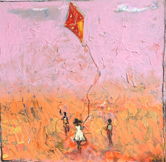 John Maitland - Children and the Kite