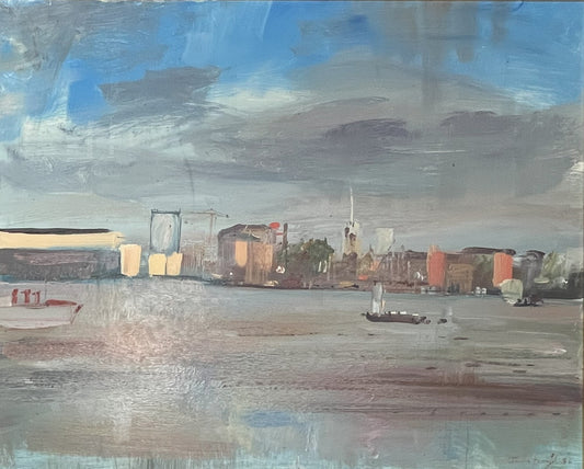 Jamie Boyd - Stormy Sky, River Thames