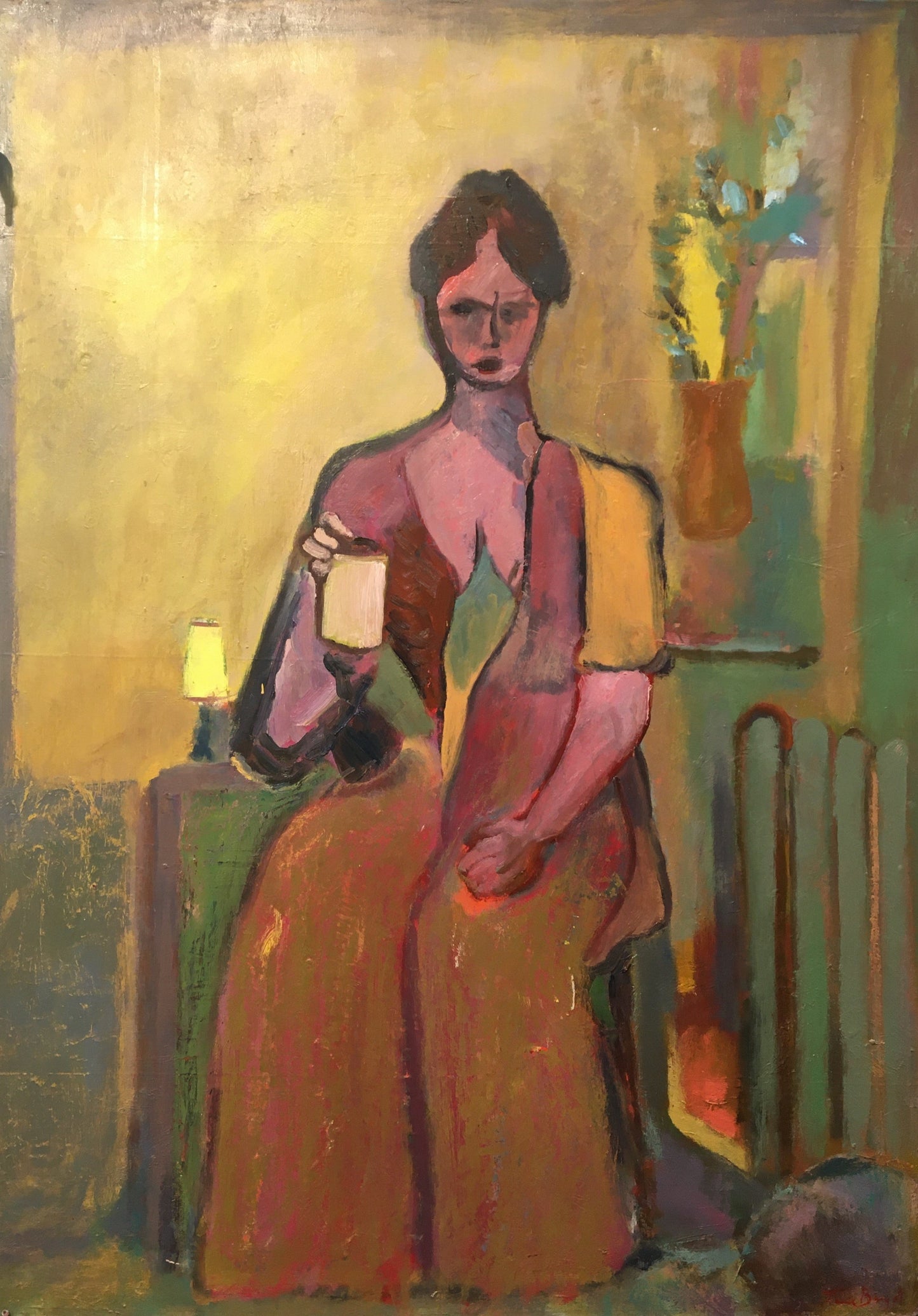 Jamie Boyd - Woman Holding a Cup
