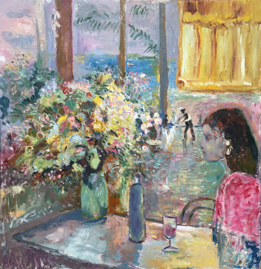Jamie Boyd - Flowers in the Cafe