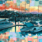 Jennifer Webb - Marina at Sunset