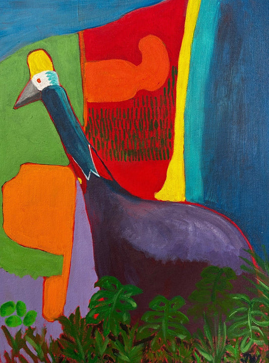 Jenny Woodward - Don't Touch My Eggs (the Big Cassowary - Wongaling Beach NQ)