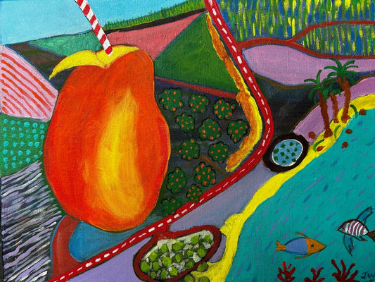 Jenny Woodward - Juicy Fruit (the Big Mango - Bowen)