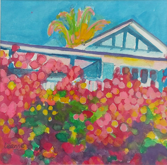 Leanne Carkeet - Study for Ashgrove Bougainvillea I