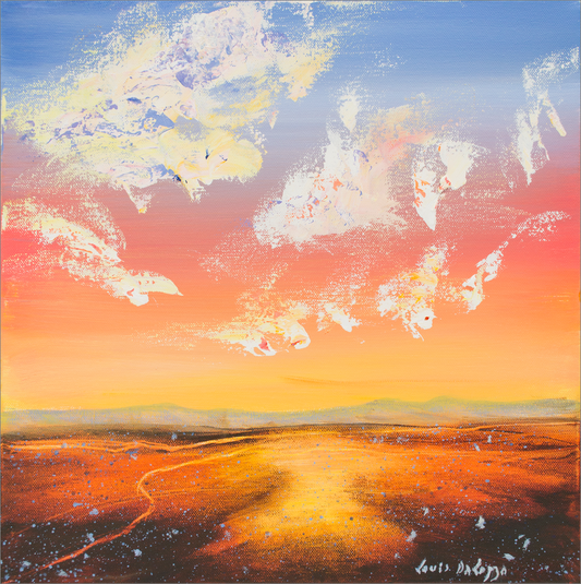Louis DaLozzo - Study for Sunset over the Flinders