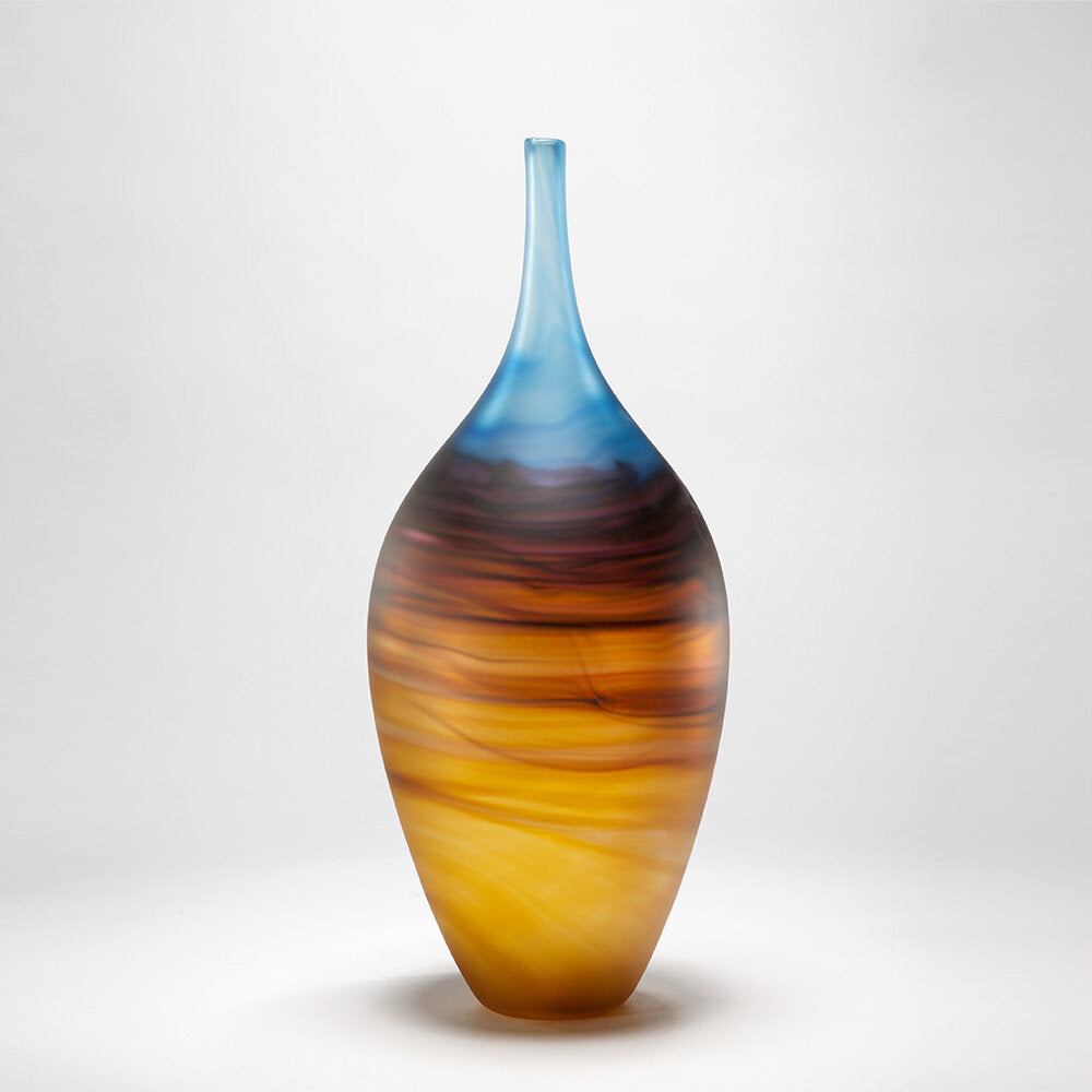 Gordon Studio Glassblowers - Sunset Bottle Tall