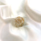 ZOHAR -  'Me' Silver and Gold Wire Ring