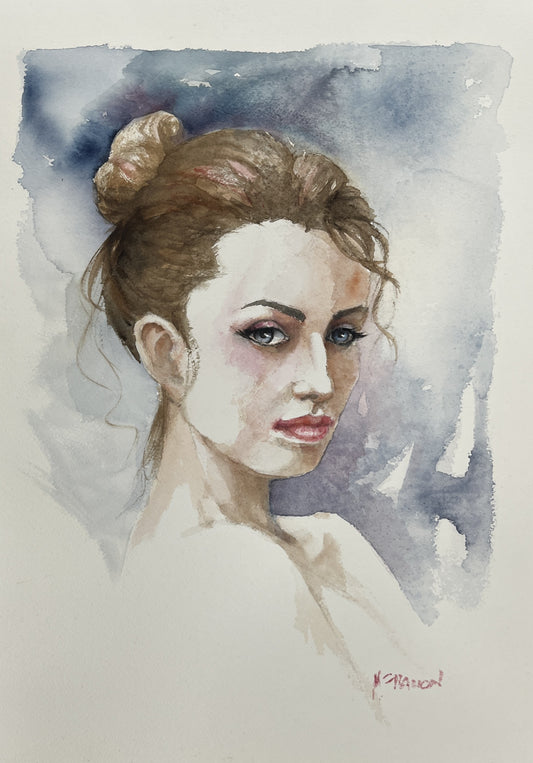 Michael McMahon - Portrait of a Young Woman