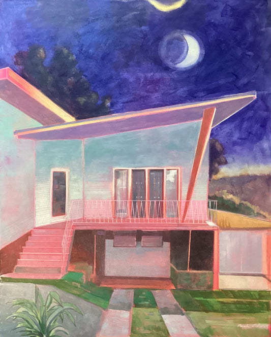 Nick Olsen - Modern House with Night Sky