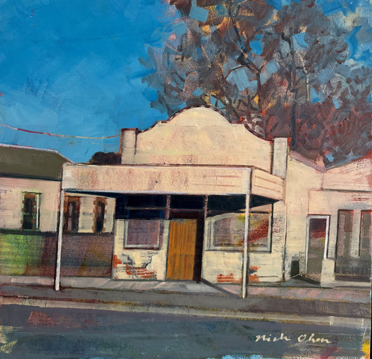 Nick Olsen - Morning shopfront near Burra
