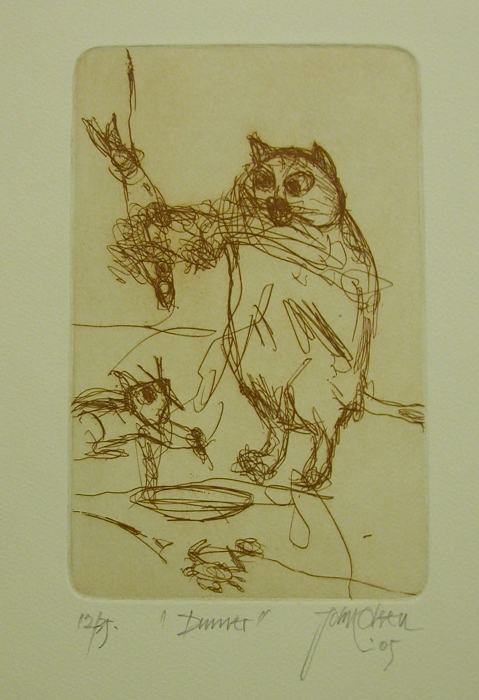 John Olsen - Dinner 12/35