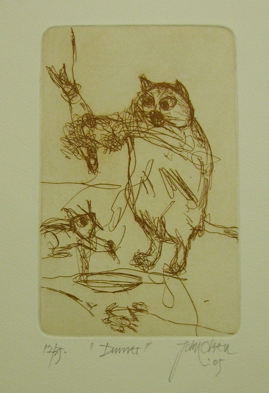 John Olsen - Dinner 12/35