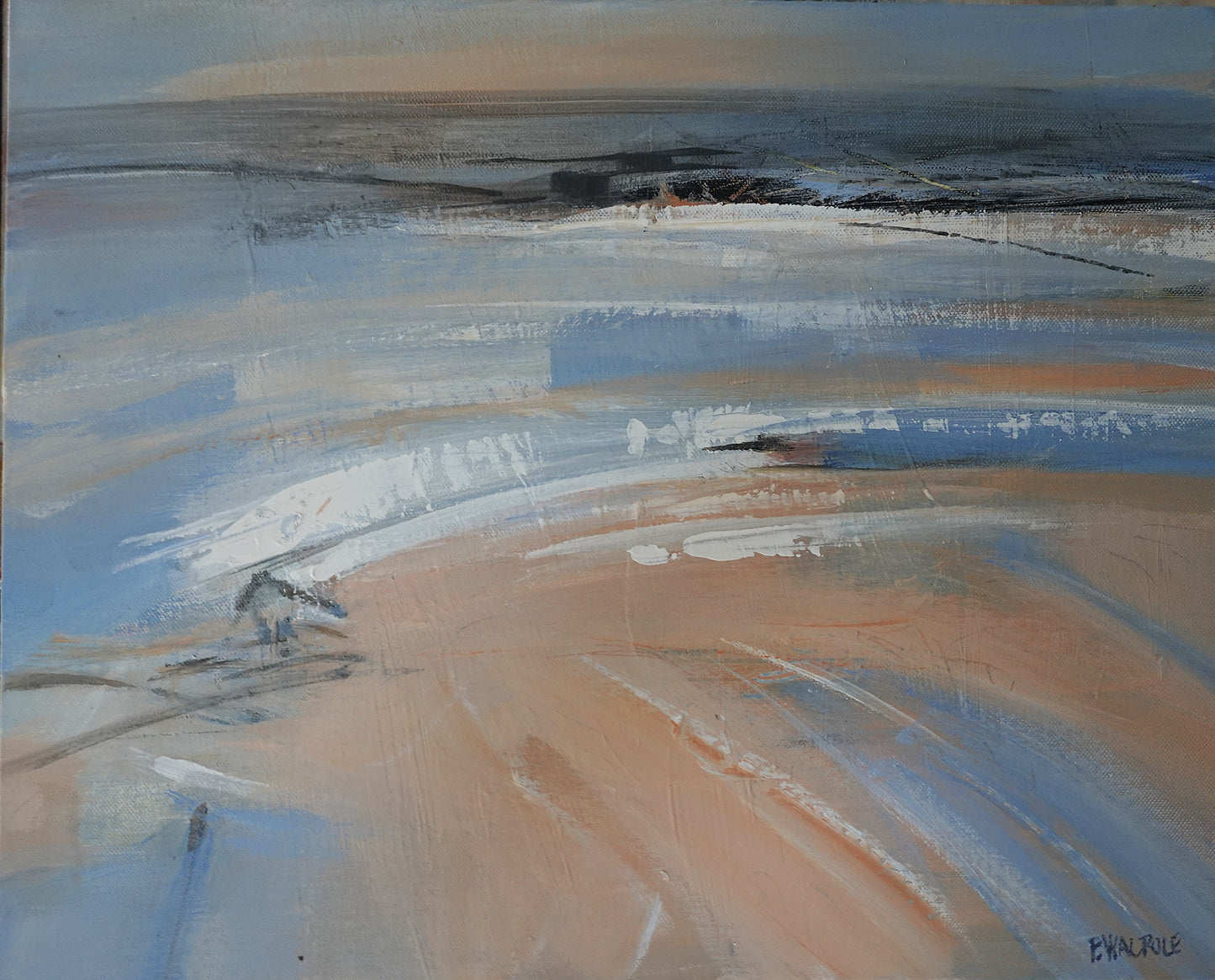 Pam Walpole - A Pink Lake Reflections